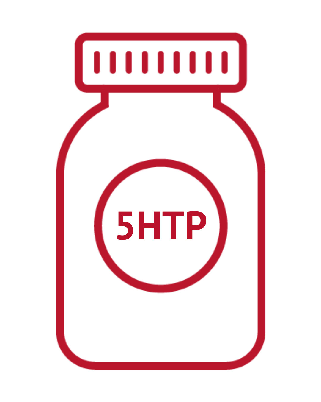Grafik: Bottle mit 5 HTP